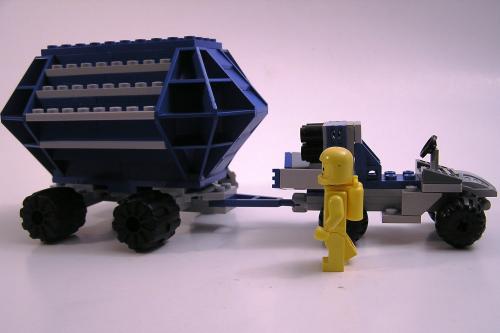 Lunar Utility Vehicle with Trailer