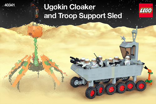 Troop Support Sled box art